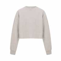 Miso Women's Cropped Sweatshirt Oatmeal 