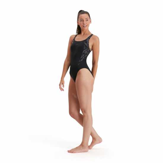Speedo Print Swimsuit Womens  - Дамски бански