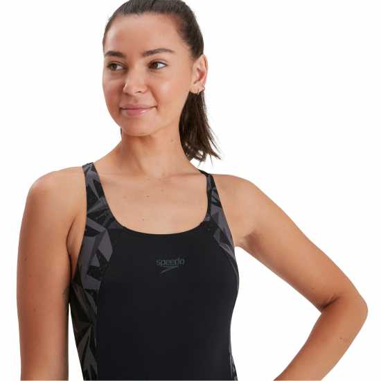 Speedo Print Swimsuit Womens  - Дамски бански