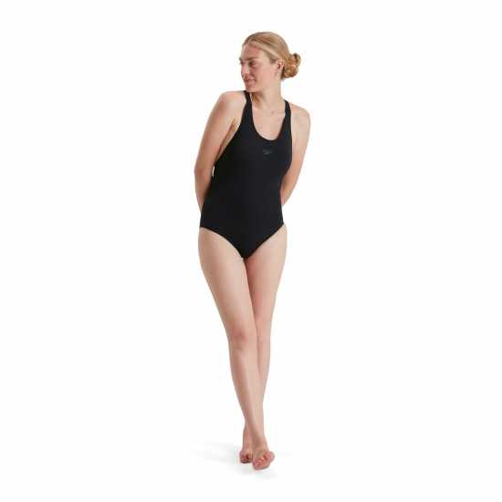 Дамски бански Speedo Eco Endurance+ Crossback Swimsuit Womens Speedo Eco Endurance+ Crossback Swimsuit Womens Дамски бански