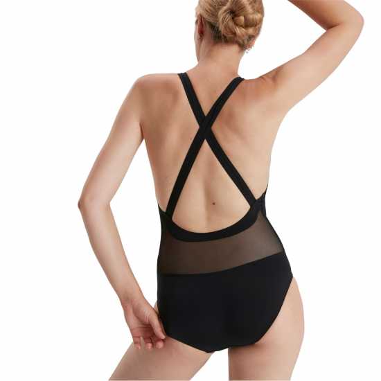 Дамски бански Speedo Eco Endurance+ Crossback Swimsuit Womens Speedo Eco Endurance+ Crossback Swimsuit Womens Дамски бански