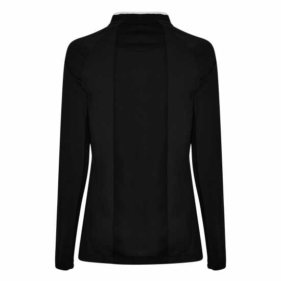 Castore Long Sleeve Polo Top Womens Черно Castore Long Sleeve Polo Top Womens Черно