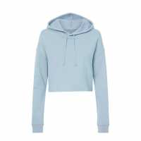 Miso Women's Cropped Hoodie Blue Miso Women's Cropped Hoodie Blue