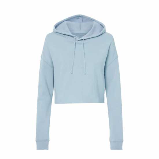 Miso Women's Cropped Hoodie Blue 