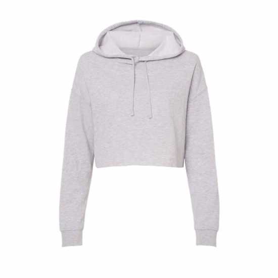 Miso Women's Cropped Hoodie Grey 