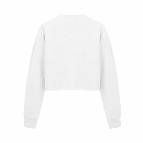 Miso Women's Cropped Sweatshirt White 
