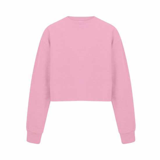 Miso Women's Cropped Sweatshirt Pink 