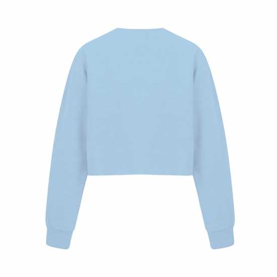 Miso Women's Cropped Sweatshirt Blue 