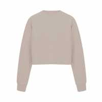 Miso Women's Cropped Sweatshirt Sand 