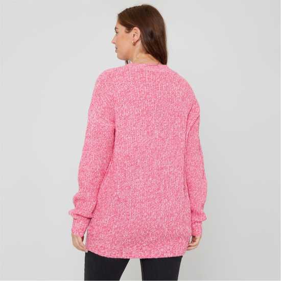 Дамски пуловери и жилетки Be You You Cosy V Neck Stretch Jumper Ld00 РОЗОВО Be You You Cosy V Neck Stretch Jumper Ld00 РОЗОВО Дамски пуловери и жилетки