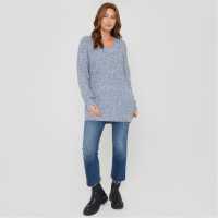 Be You You Cosy V Neck Stretch Jumper Ld00 ТИЙЛ Дамски пуловери и жилетки