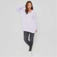 Be You You Cosy V Neck Stretch Jumper Ld00 ЛИЛАВО Дамски пуловери и жилетки