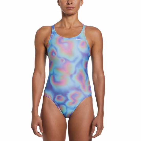 Nike Hydrastrong Multiple Print Swimsuit  Дамски бански