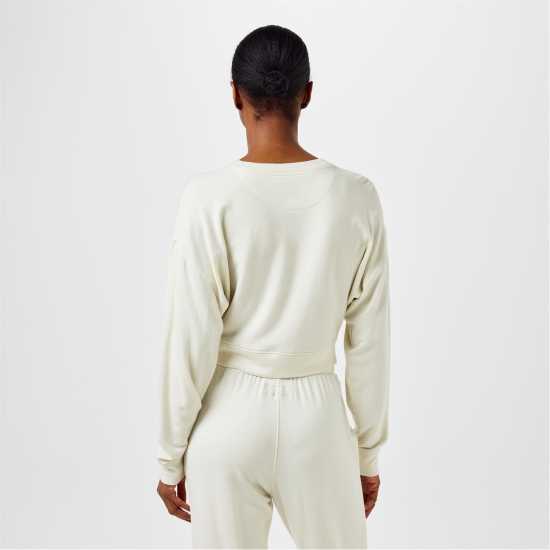 Jack Wills Cropped Modal Crewneck Sweater Womens  Дамски пуловери