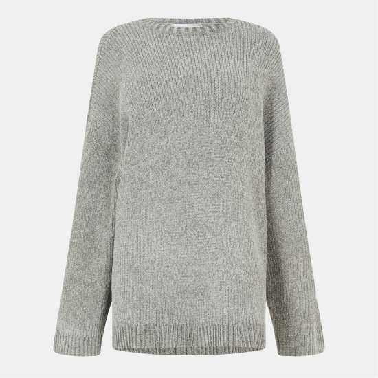 Блуза С Обло Деколте Jack Wills Chenille Crew Neck Jumper Прани Хаки 