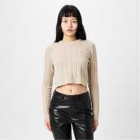 Jack Wills Crop Tinsbury Jumper  Дамски пуловери и жилетки