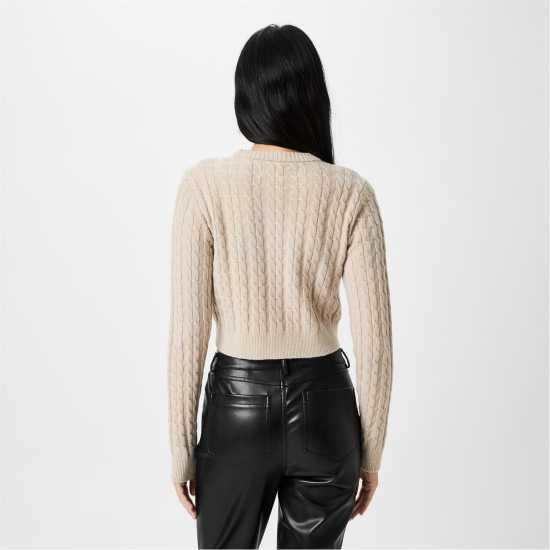 Jack Wills Crop Tinsbury Jumper  Дамски пуловери и жилетки