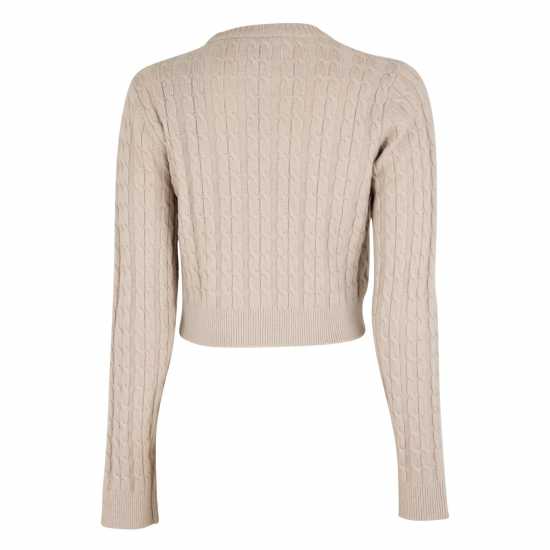 Jack Wills Crop Tinsbury Jumper  Дамски пуловери и жилетки