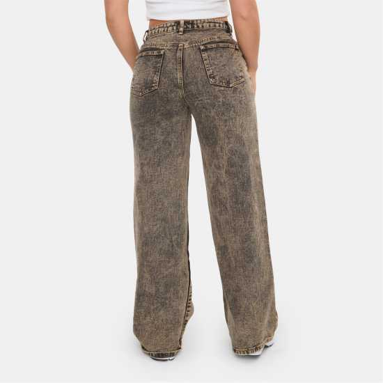 Washed Straight Leg Jean  