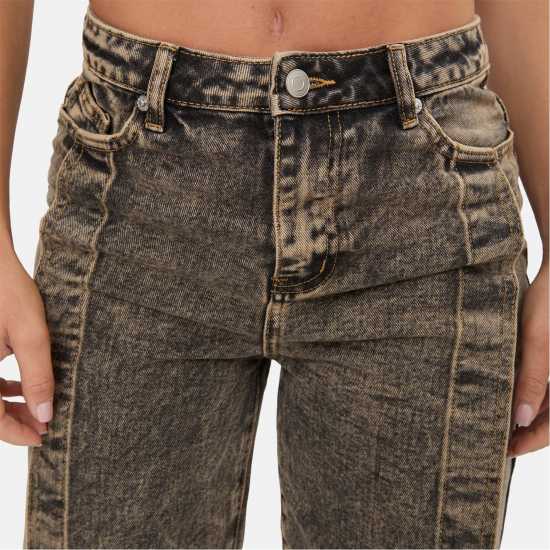 Washed Straight Leg Jean  