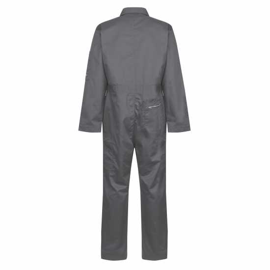 Regatta Men's ProZip Zip System Professional Overalls Seal Grey 