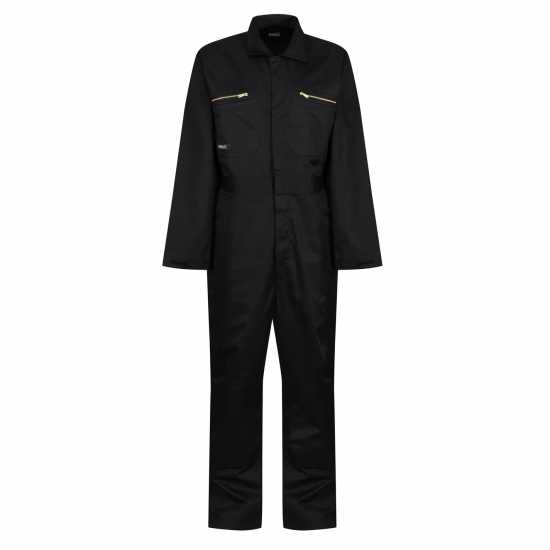 Regatta Men's Prozip Zip System Professional Overalls Черно Regatta Men's Prozip Zip System Professional Overalls Черно Работно облекло