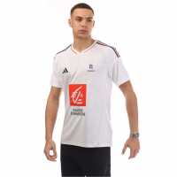 Adidas Men's France Licensed Short-Sleeve Performance T-Shirt Бяло 