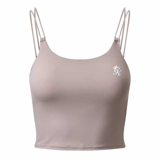 Gym King 365 Long Line Tank - Taupe Gym King 365 Long Line Tank - Taupe