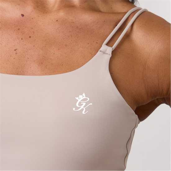 Gym King 365 Long Line Tank - Taupe Gym King 365 Long Line Tank - Taupe