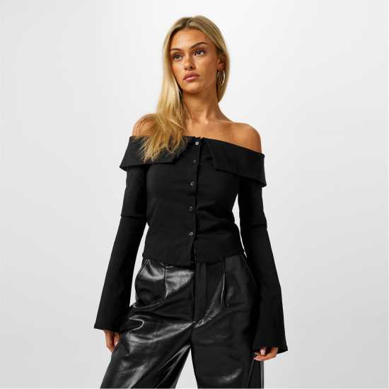 Дамски ризи и тениски Тениска Jack Wills Bardot Shirt Womens Тениска Jack Wills Bardot Shirt Womens Дамски ризи и тениски