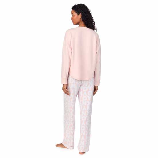 Dkny Crew Pjset Ld54 Pink Letters Dkny Crew Pjset Ld54 Pink Letters