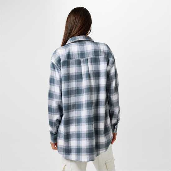 Дамски ризи и тениски Фланелена Риза Jack Wills Flannel Shirt Буря Фланелена Риза Jack Wills Flannel Shirt Буря Дамски ризи и тениски