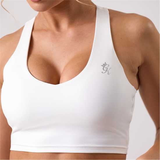 Gym King 365 V-Neck Tank - White Gym King 365 V-Neck Tank - White