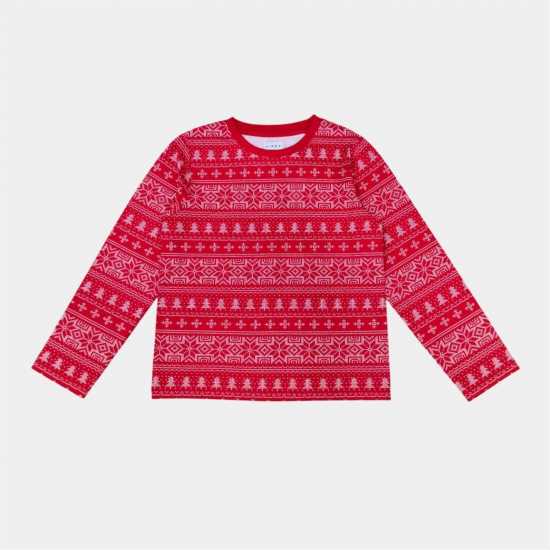 Linea Festive Fairisle Pyjama Set  