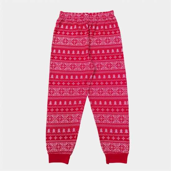 Linea Festive Fairisle Pyjama Set  