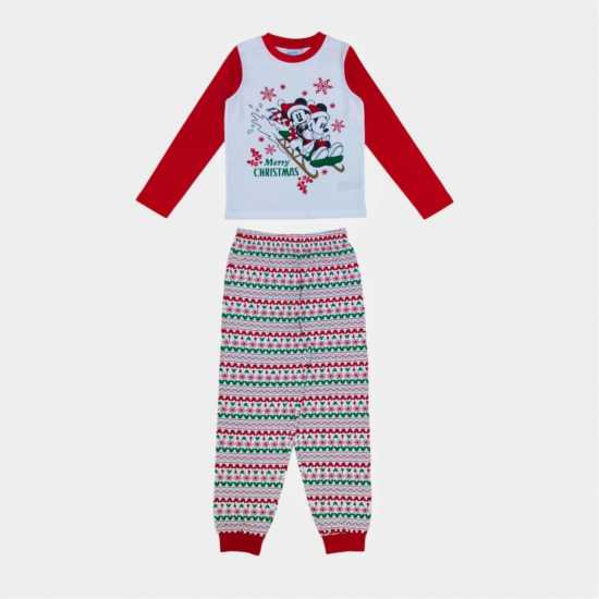 Character Festive Mickey Mouse Pyjama Set  