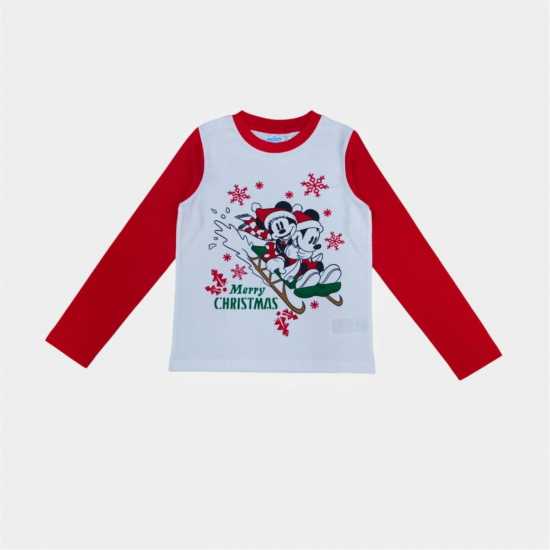 Character Festive Mickey Mouse Pyjama Set  