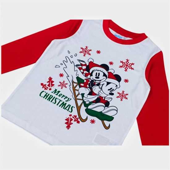 Character Festive Mickey Mouse Pyjama Set  