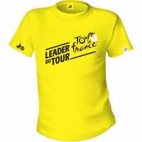 Тениска Tour De France De France Fan T Shirt Leader Jaune Мъжки ризи