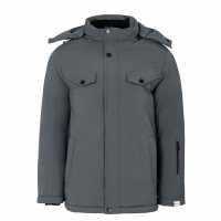 Lee Cooper Men's Quilted Padded Puffer Jacket Сиво Lee Cooper Men's Quilted Padded Puffer Jacket Сиво Мъжки якета и палта