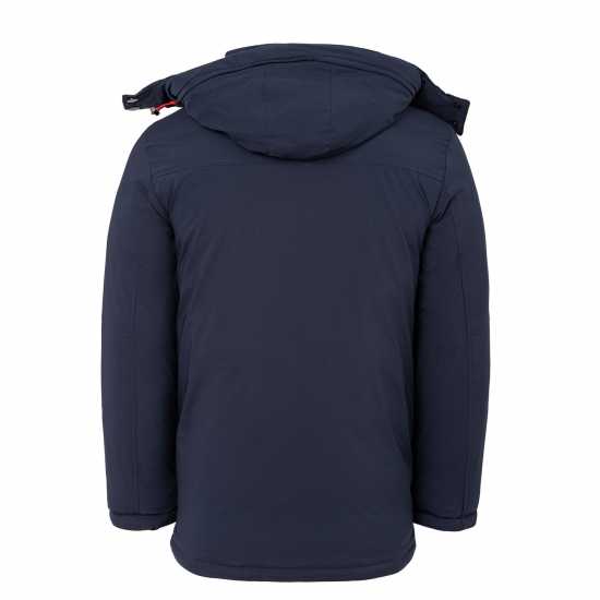 Lee Cooper Men's  Quilted Padded Puffer Jacket Морска синьо 