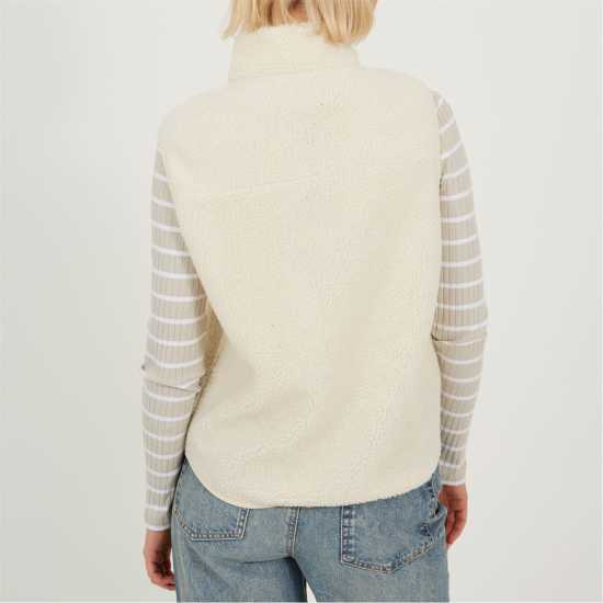 Brave Soul Bs Womens Full Zip Fleece Gilet With Pocket Detail Brave Soul Bs Womens Full Zip Fleece Gilet With Pocket Detail