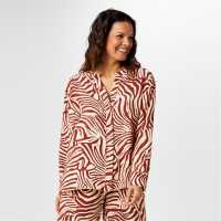 Biba Printed Shirt  Дамски ризи и тениски