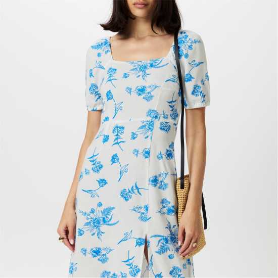 Vero Moda Linen Dress  Дамски поли и рокли