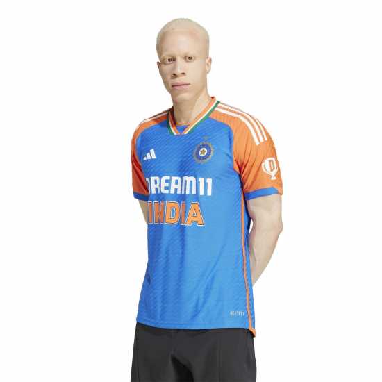 Adidas India Cricket T20 International Shirt 2025 Adults Adidas India Cricket T20 International Shirt 2025 Adults