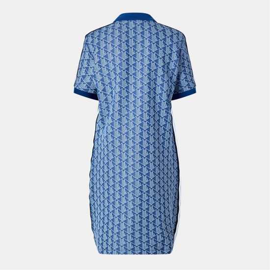 Дамски пижами Lacoste Robe Ld99 Globe/Overview Lacoste Robe Ld99 Globe/Overview Дамски пижами