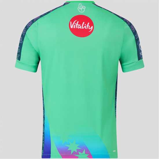 Тениска New Balance Men's Oval Invincibles Short-Sleeve Cricket Shirt  