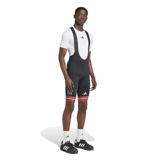 Колоездачно облекло за мъже и момчета Adidas Ajax Amsterdam Cycling Bib Mens Adidas Ajax Amsterdam Cycling Bib Mens Колоездачно облекло за мъже и момчета