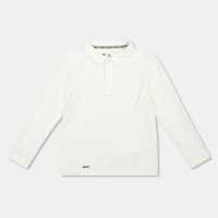 Блуза С Яка Unisex Kids' Long-Sleeve Cricket Polo Shirt  