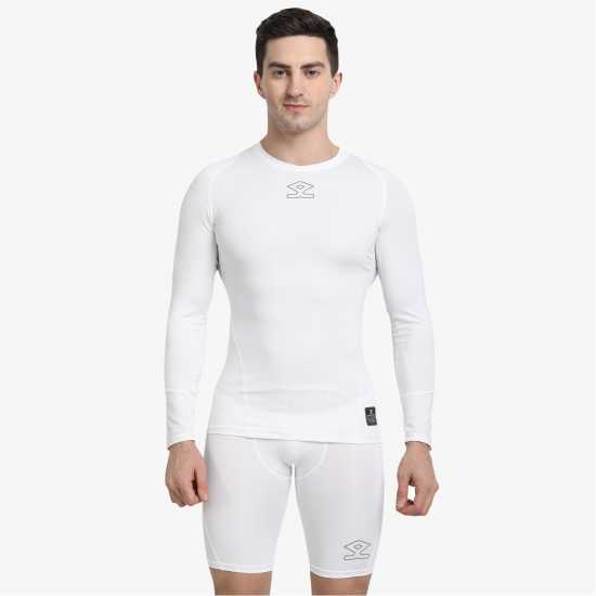 Горнище С Дълъг Ръкав Shrey Intense Baselayer Long Sleeve Top Sn00  Мъжки долни дрехи